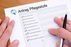 Antrag eines Pflegegrades